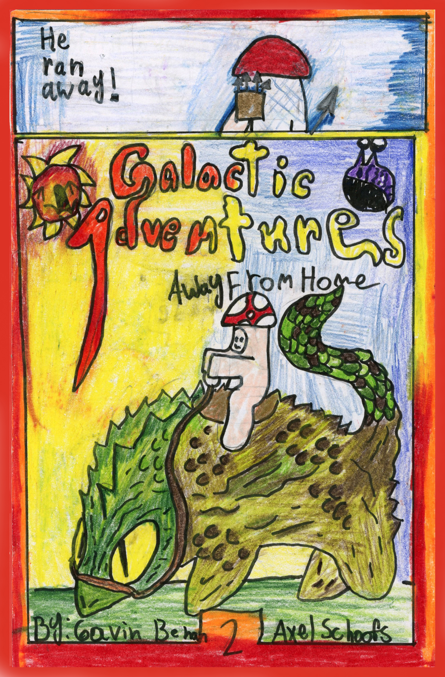 Galactic Adventures comic page 4
