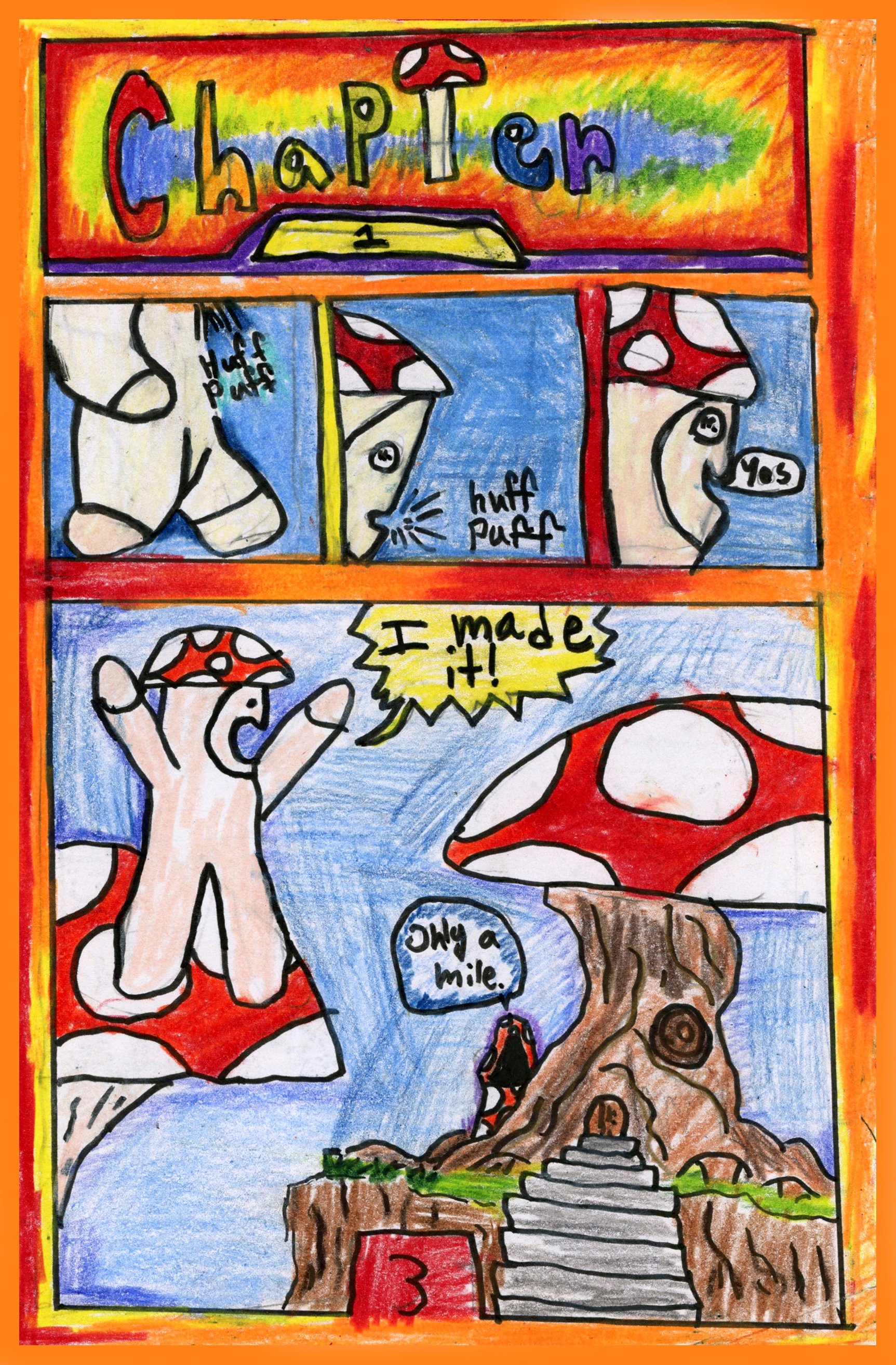 Galactic Adventures comic page 5