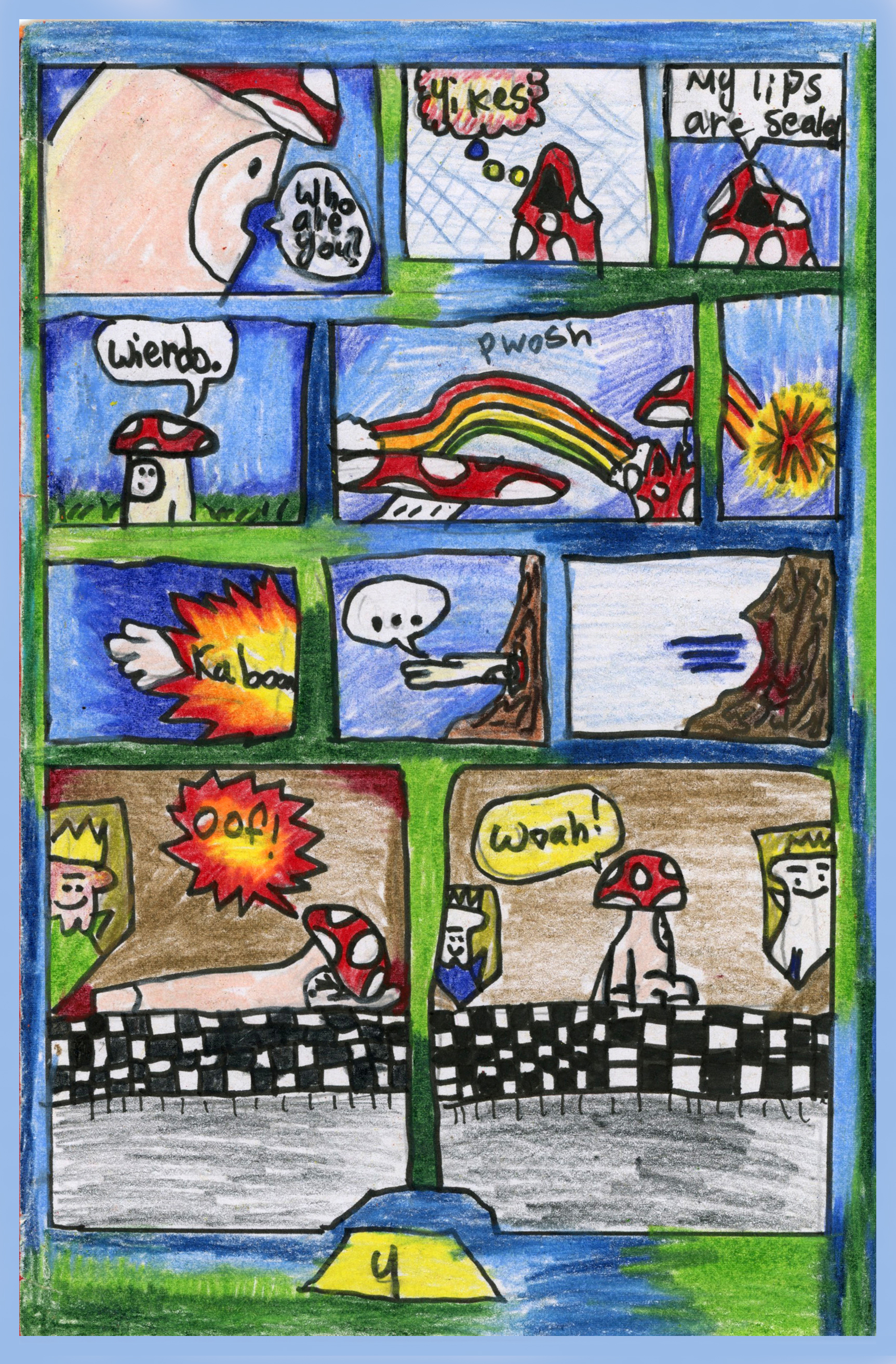 Galactic Adventures comic page 6