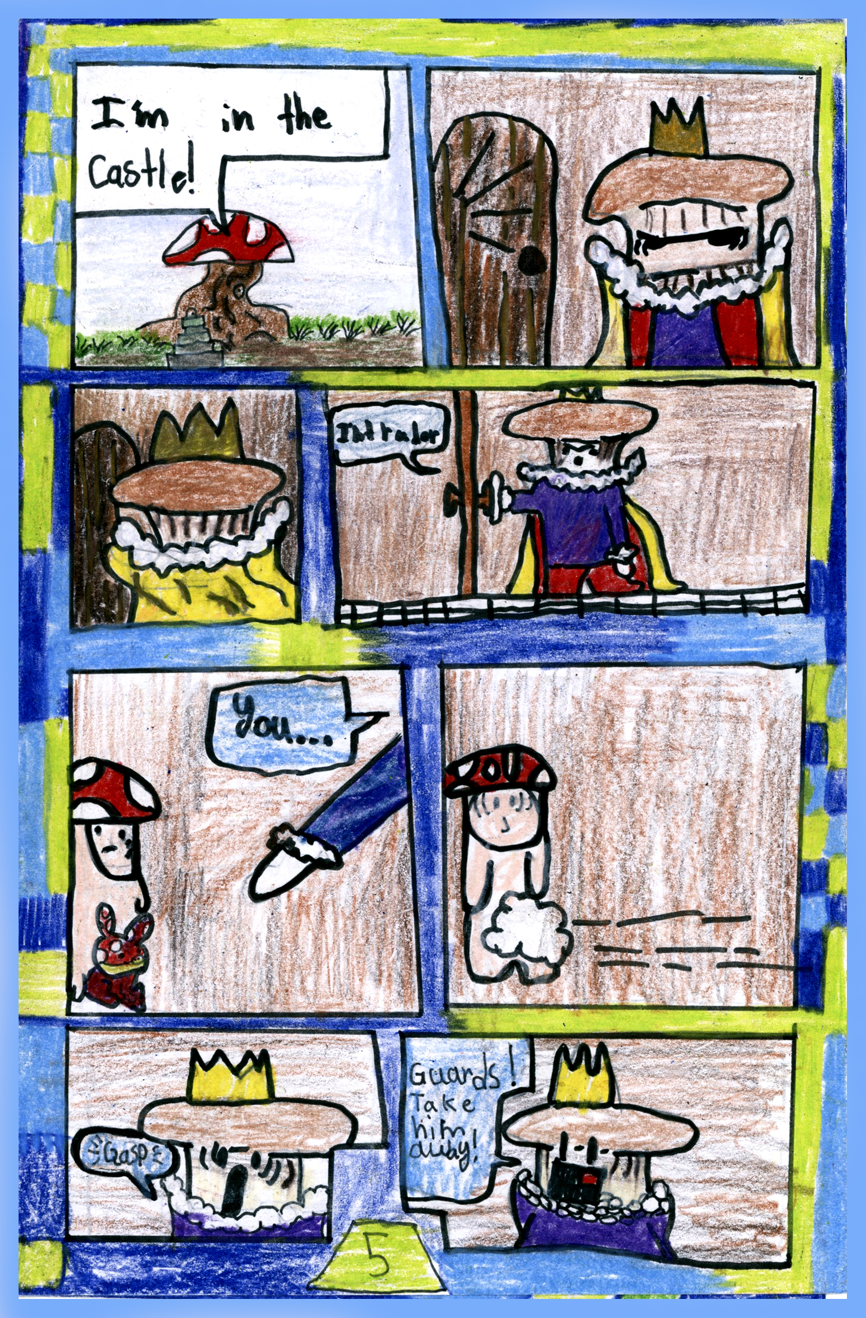 Galactic Adventures comic page 7
