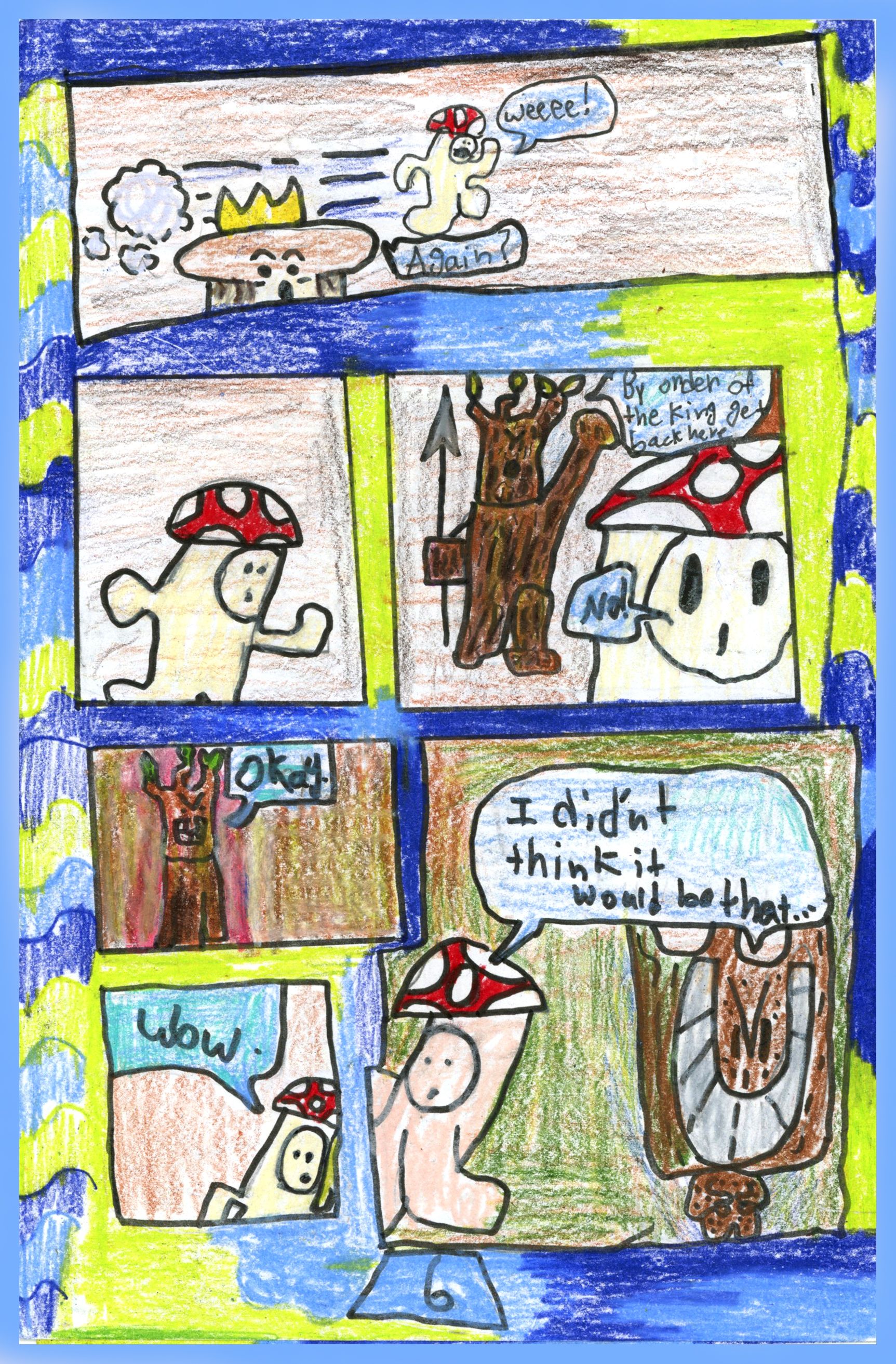 Galactic Adventures comic page 8