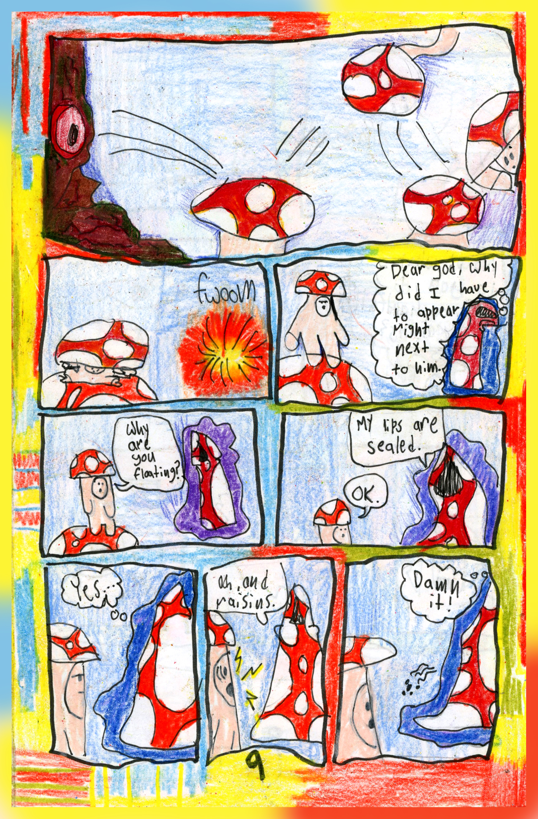 Galactic Adventures comic page 11