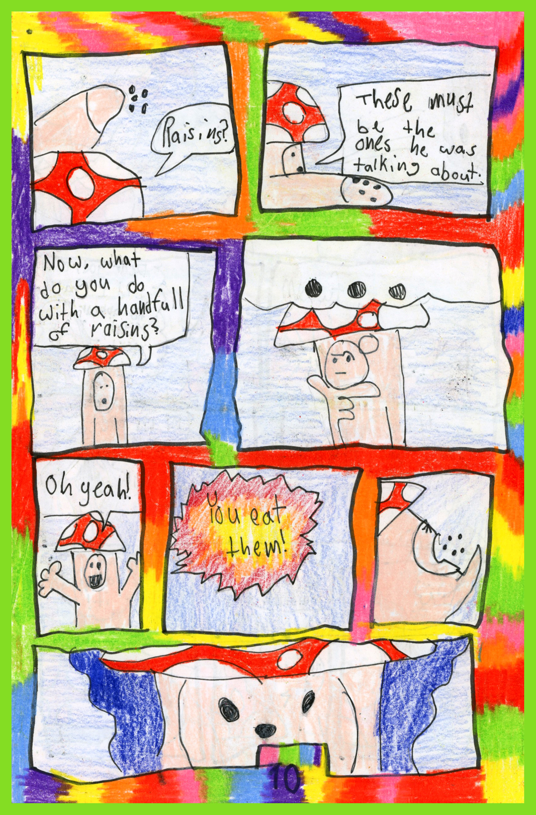 Galactic Adventures comic page 12