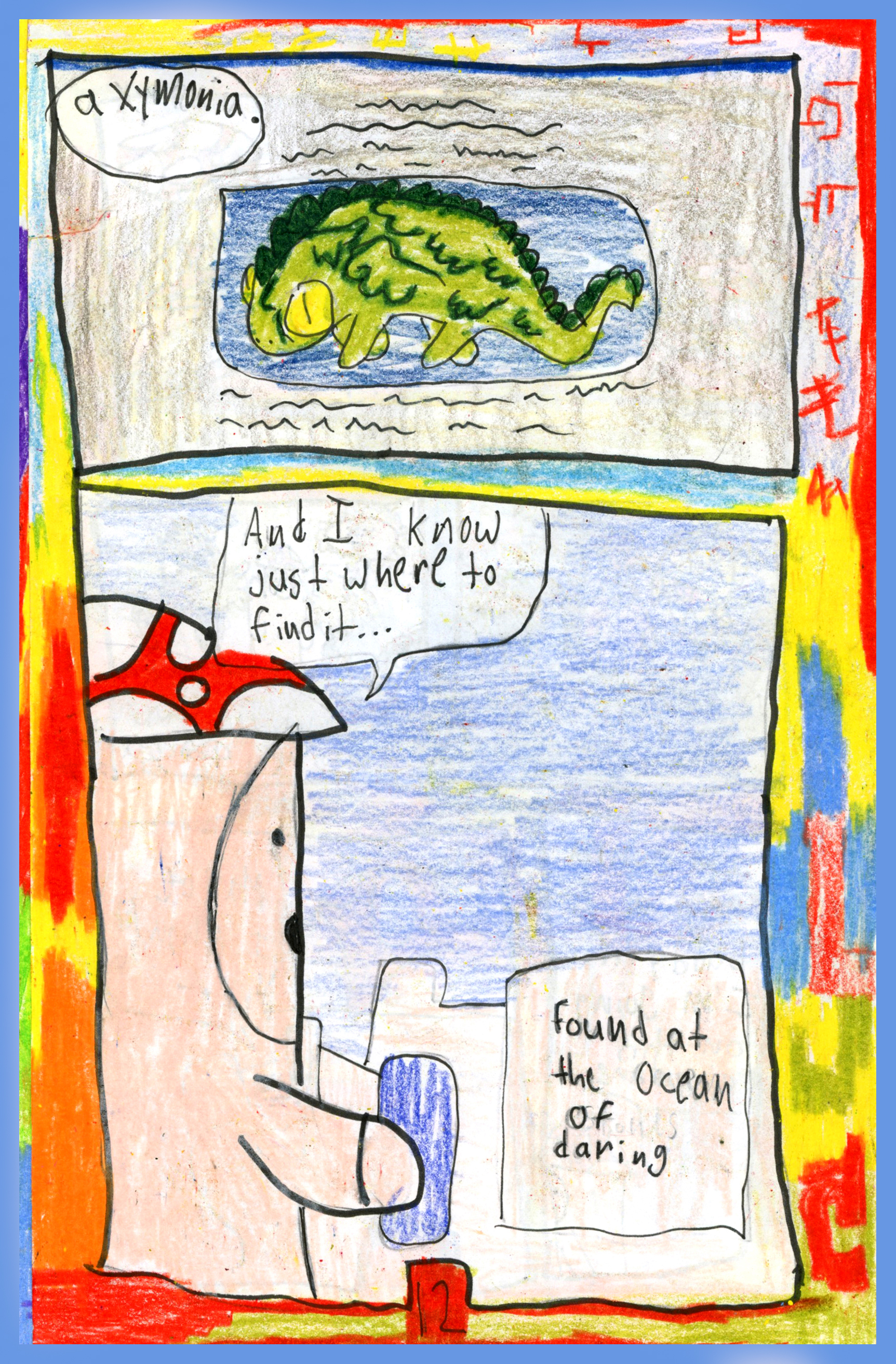 Galactic Adventures comic page 14