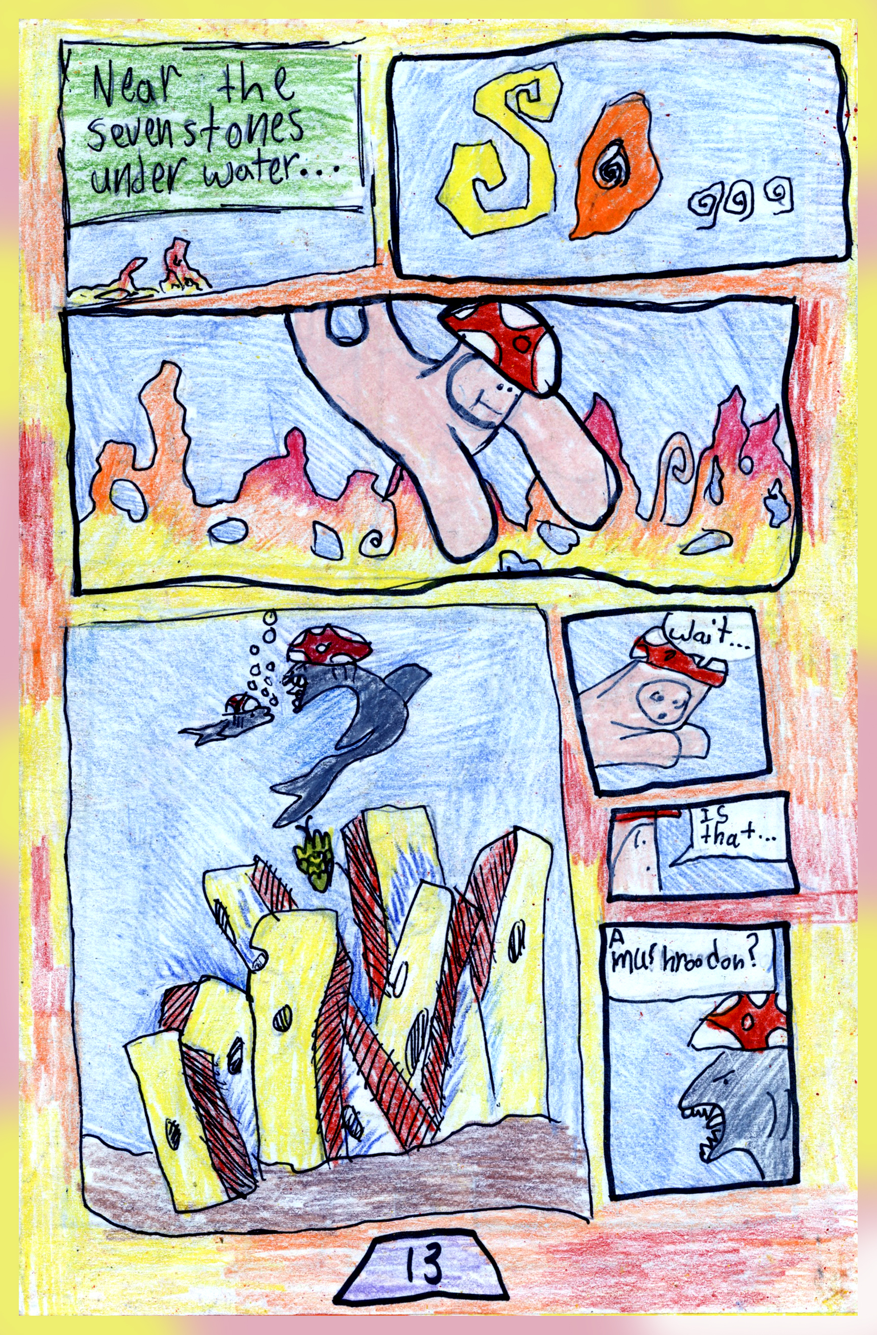 Galactic Adventures comic page 15