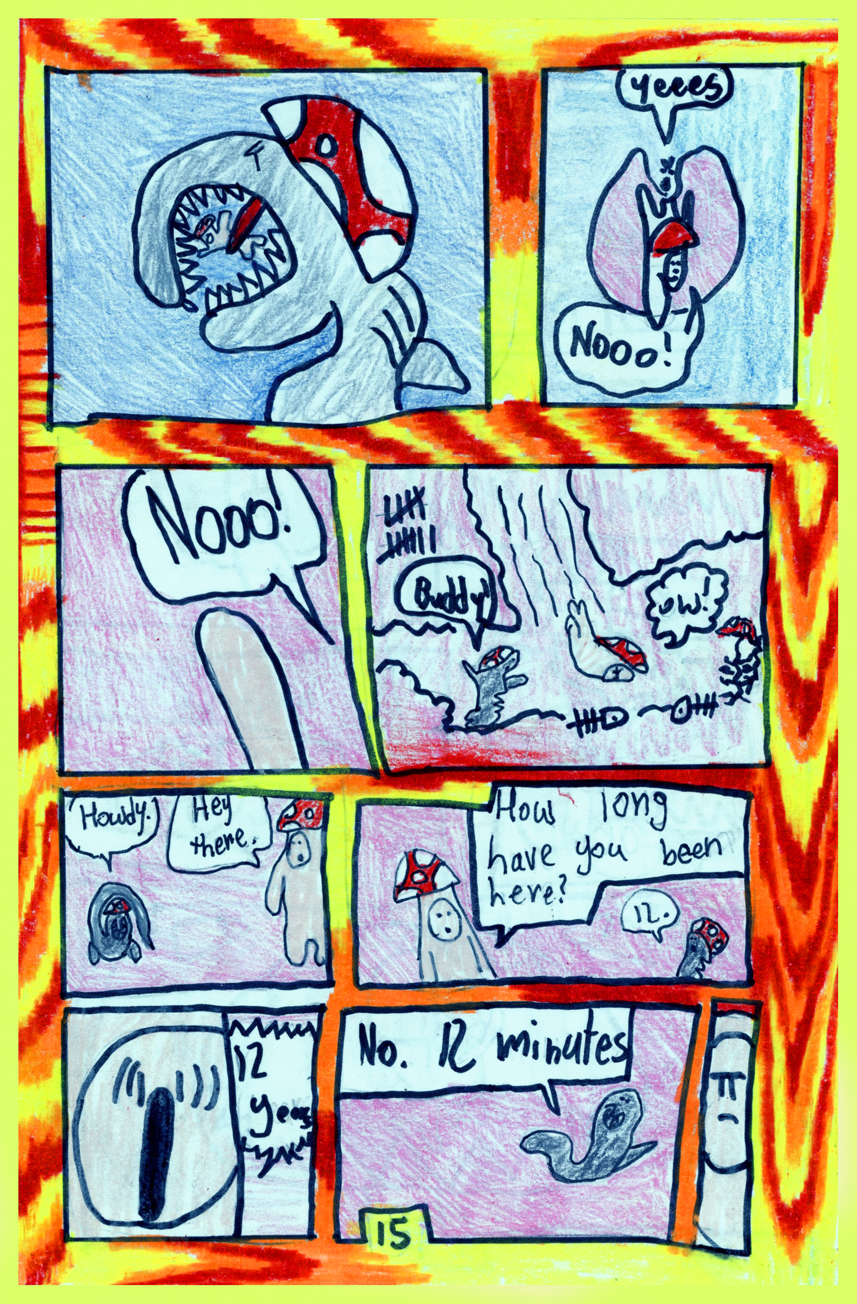Galactic Adventures comic page 17