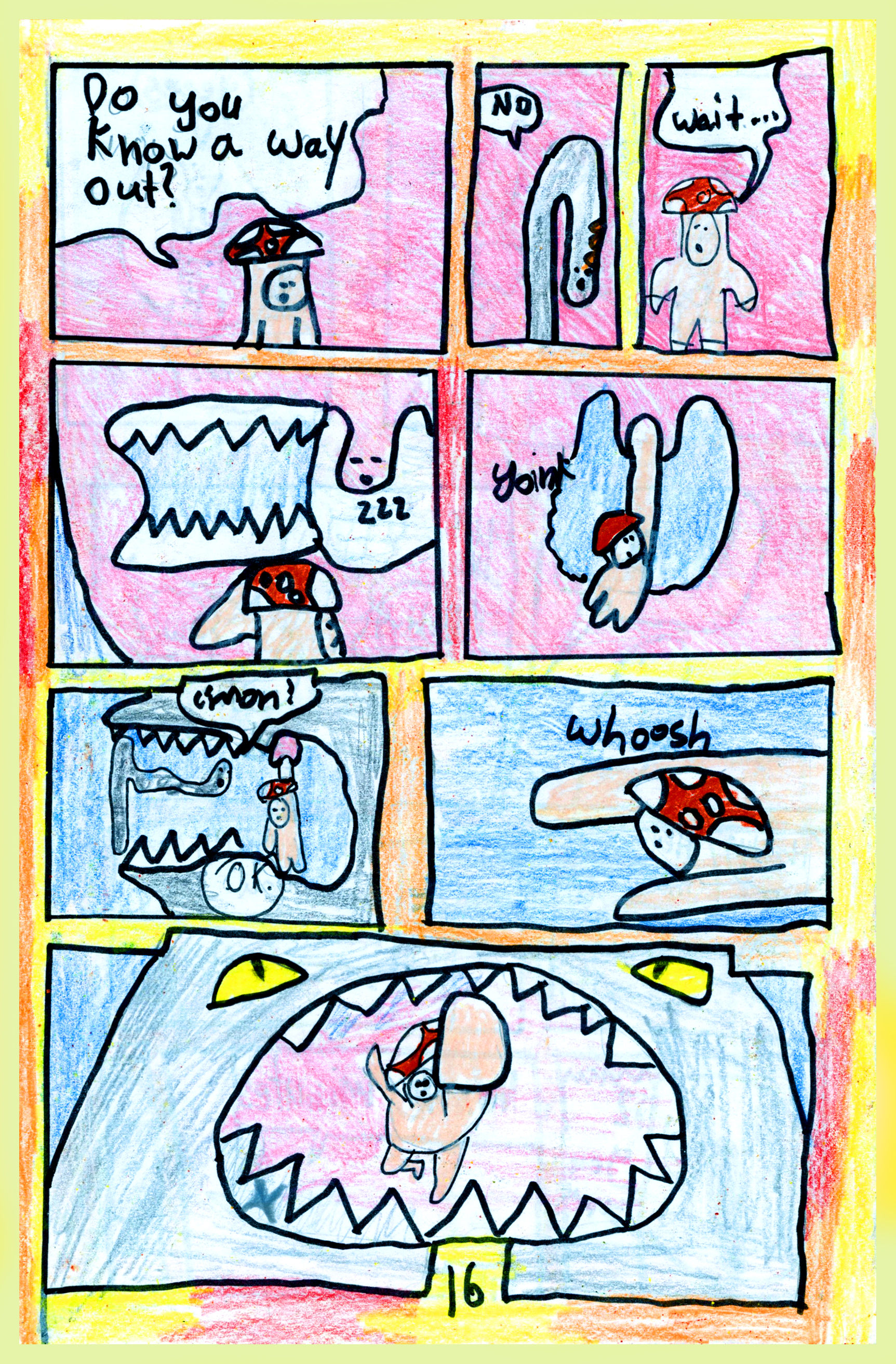 Galactic Adventures comic page 18