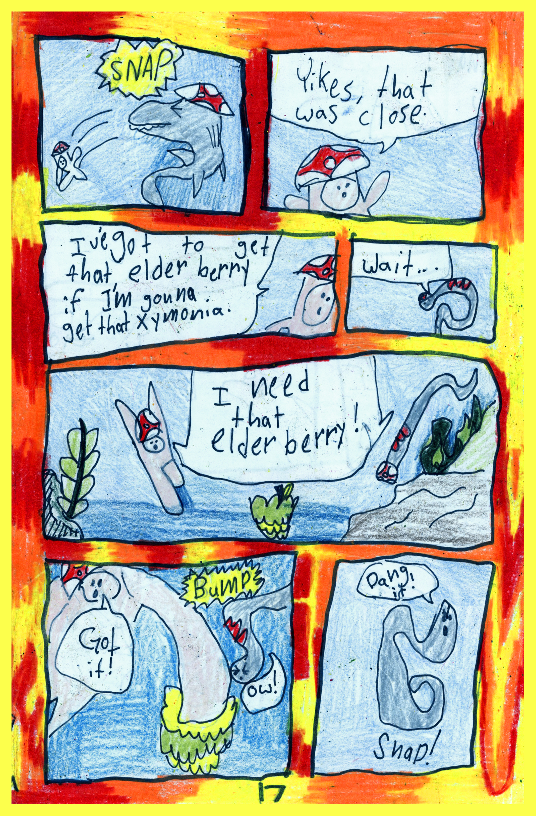 Galactic Adventures comic page 19